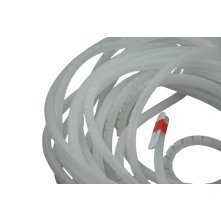 Gaine en spirale Pliospire naturel pour câbles optiques – de 10 à 40 mm – COMMANDE PAR TRANCHES DE 25 M (px/m)