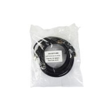 Cordon Ethernet RJ45 - Catégorie 6A - Intérieur/extérieur - Blindé S/FTP - Gaine LSZH noir - 5m