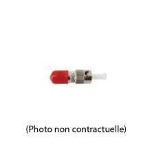 Atténuateur mâle femelle – LC-UPC - Fibre optique monomode – 20 dB