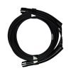 Câble distribution préconnectorisé outdoor FTTA - 2FO monomodes G657A2 - LC-duplex/LC-duplex – Brins retubés en 35 cm - 30m