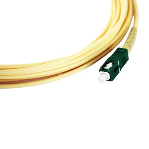 Câble Fibre Optique Nanocable SC/APC Monomode G657A2 3m Jaune